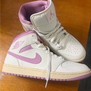 Jordan 1 Mid Sail Pink Coconut Milk